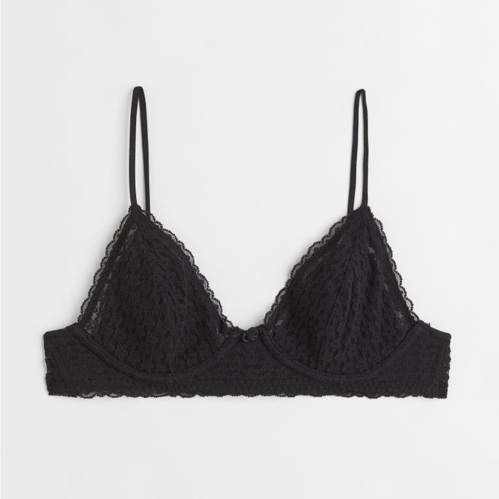 H&M soft lace bra | NWT - Picture 3 of 14